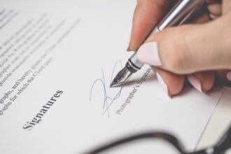 prepare land agreement for purchase of land