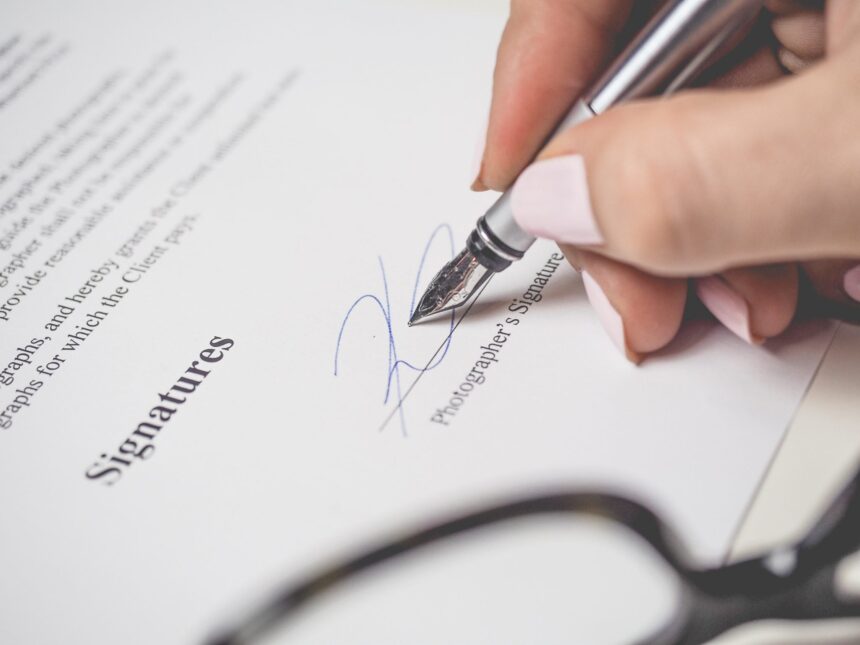 prepare land agreement for purchase of land
